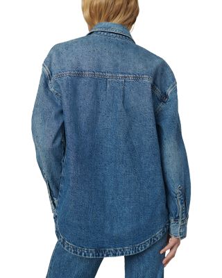 The Katrina Embellished Denim Shirt