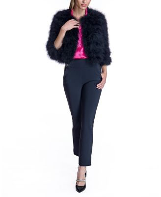 Feather Bolero Jacket