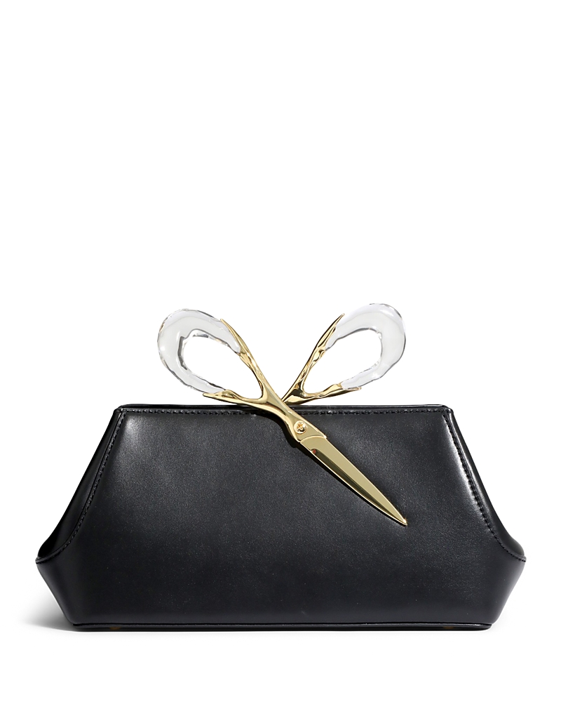 ALEXIS BITTAR THE SCISSOR LEATHER CLUTCH