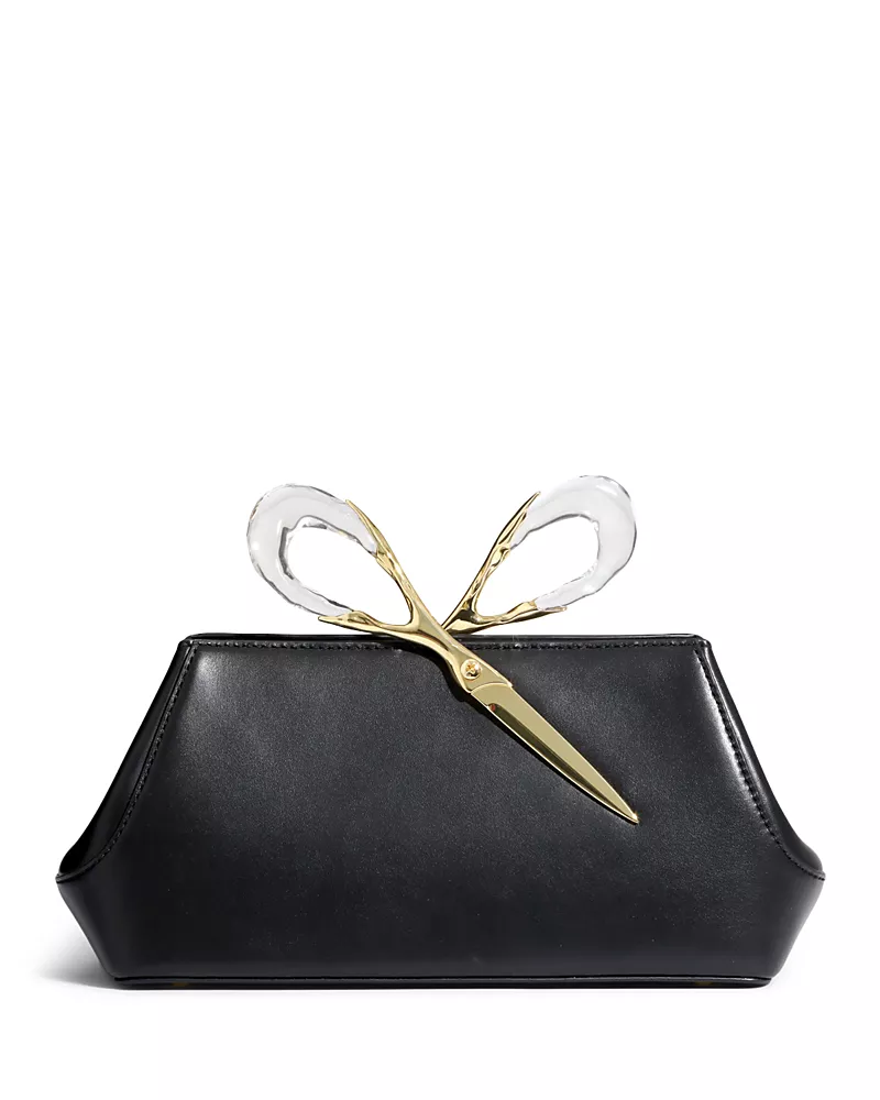 Alexis Bittar The Scissor Leather Clutch