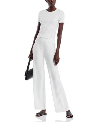 LESET - Pointelle Tee & Pants