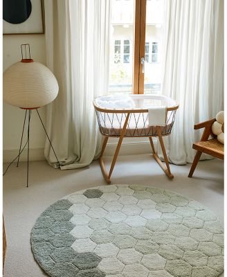 Lorena Canals Planet B Washable Round Honeycomb Round Area Rug, 4'7" x 4'7"