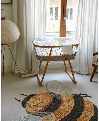 Lorena Canals Planet B Washable Bee Novelty Area Rug, 3'9" x 5'