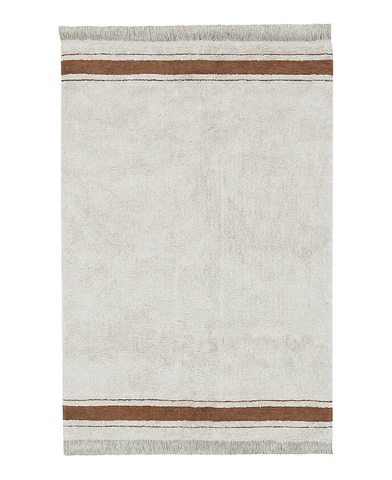 Lorena Canals Little Chef Washable Gastro Area Rug, 4'7 X 6'7 In Natural/brown