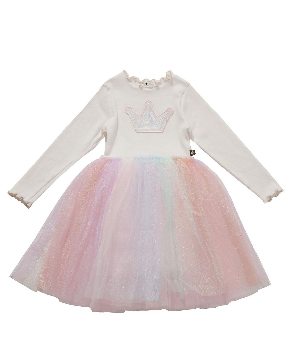 Petite Hailey Girls' Multi Cut Tutu Dress - Baby, Little Kid, Big Kid