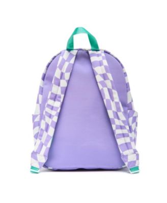 Patched Checkered Backpack