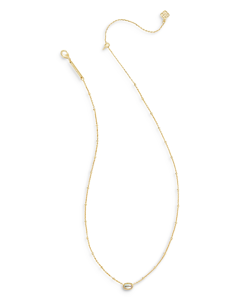 Kendra Scott Mini Elisa Satellite Short Pendant Necklace, 15-19
