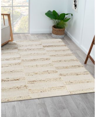 LR Home Geoblend GEOBL-82523 Area Rug, 5' x 7'9"