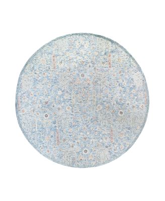LR Home Vintage VINTA-81922 Round Area Rug, 8'6" x 8'6"