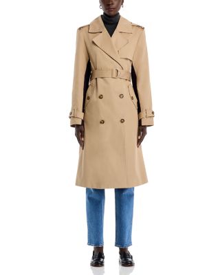 FRENCH CONNECTION Coco Twill Trench Coat | Bloomingdale's Women