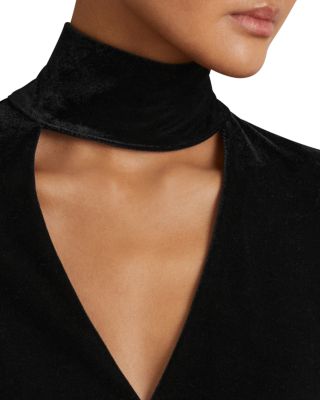 REISS Vera Velvet Jumpsuit | Bloomingdale's