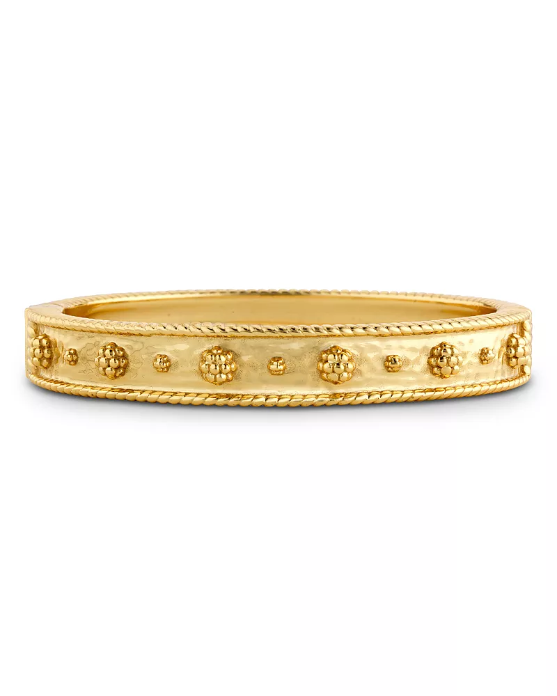 Capucine De Wulf Berry Classic Hinged Bangle Bracelet
