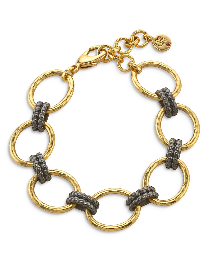 Capucine De Wulf Cleopatra Hammered Grande Link Bracelet · OS