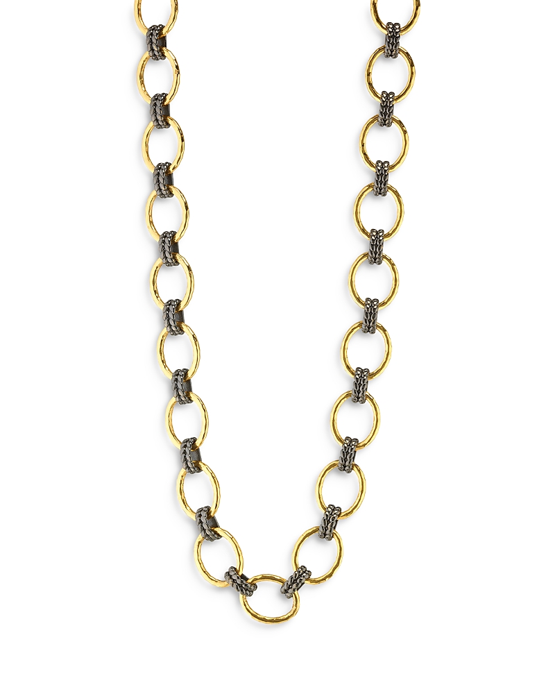 Capucine De Wulf Cleopatra Grande Hammered Link Necklace, 18 · One Size