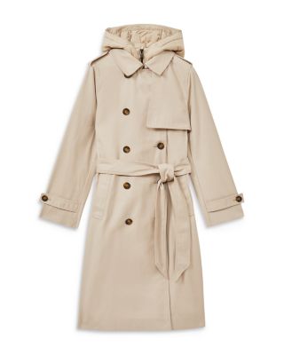 Azura Hooded Trench Coat