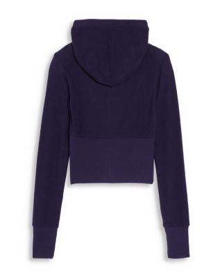 Girls&#39; Hacci Knit Zip Hoodie - Big Kid