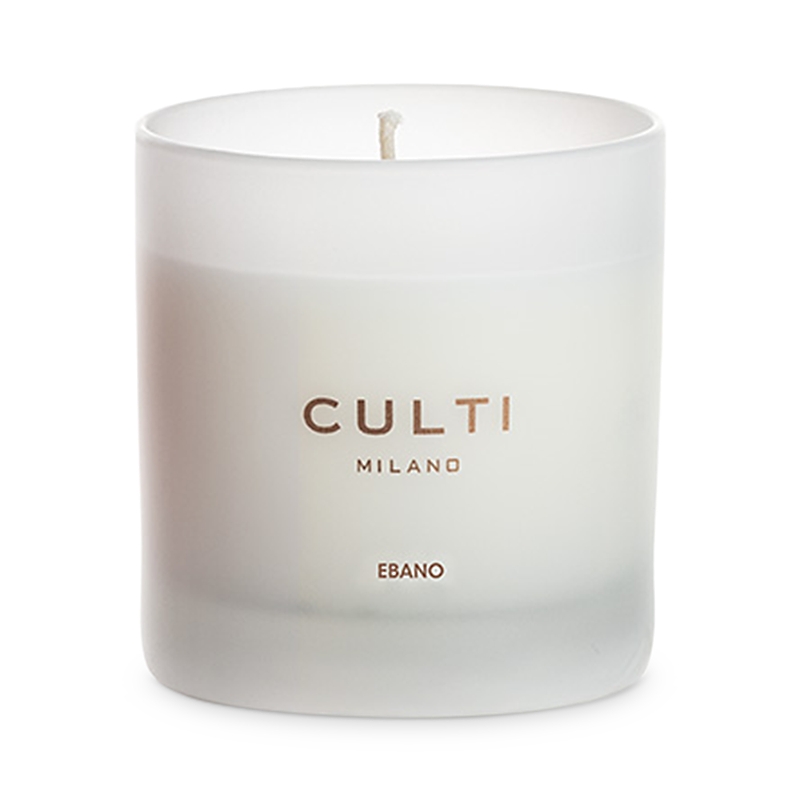 Culti Milano Ebano White Vase Candle, 270g