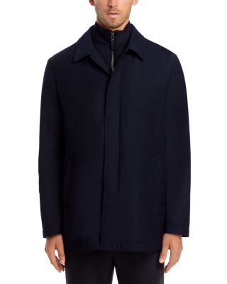 Canali - Soft Touch Rain Jacket with Zip Out Bib - Exclusive