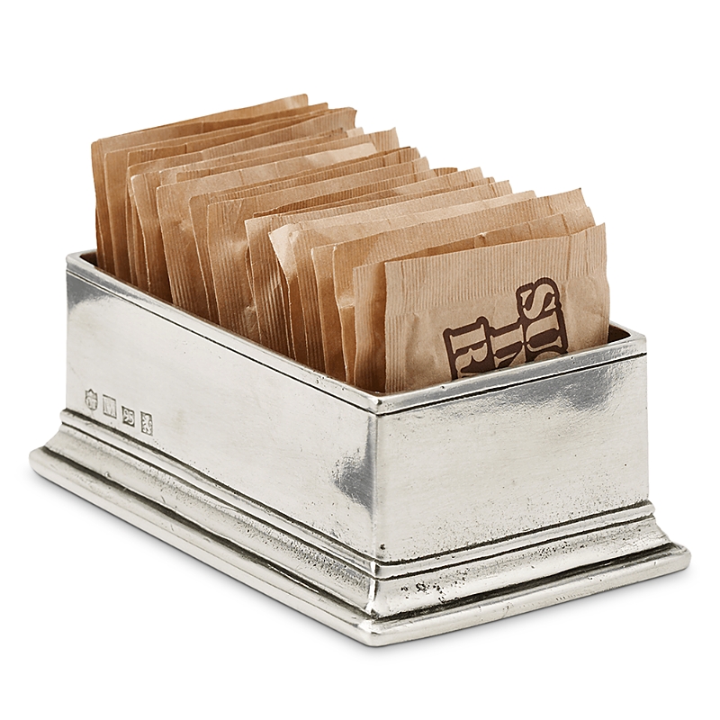Match Sugar Packet/business Card Holder In Pewter