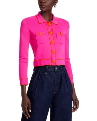 L'AGENCE - Neo Cropped Cardigan