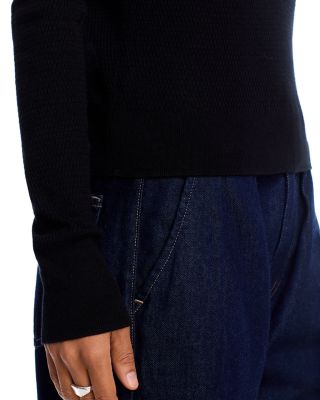 Sterling Jewel Button Collared Sweater