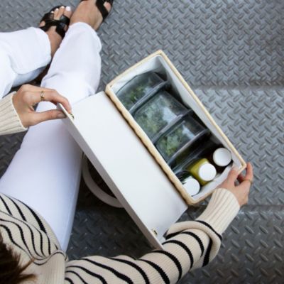 The Large Luncher Wicker Lunch Box
