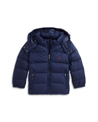 Ralph Lauren - Boys' Ripstop Down Hooded Jacket - Little Kid, Big Kid