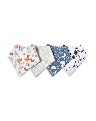 Rufus Bandana Bib Set, Pack of 4