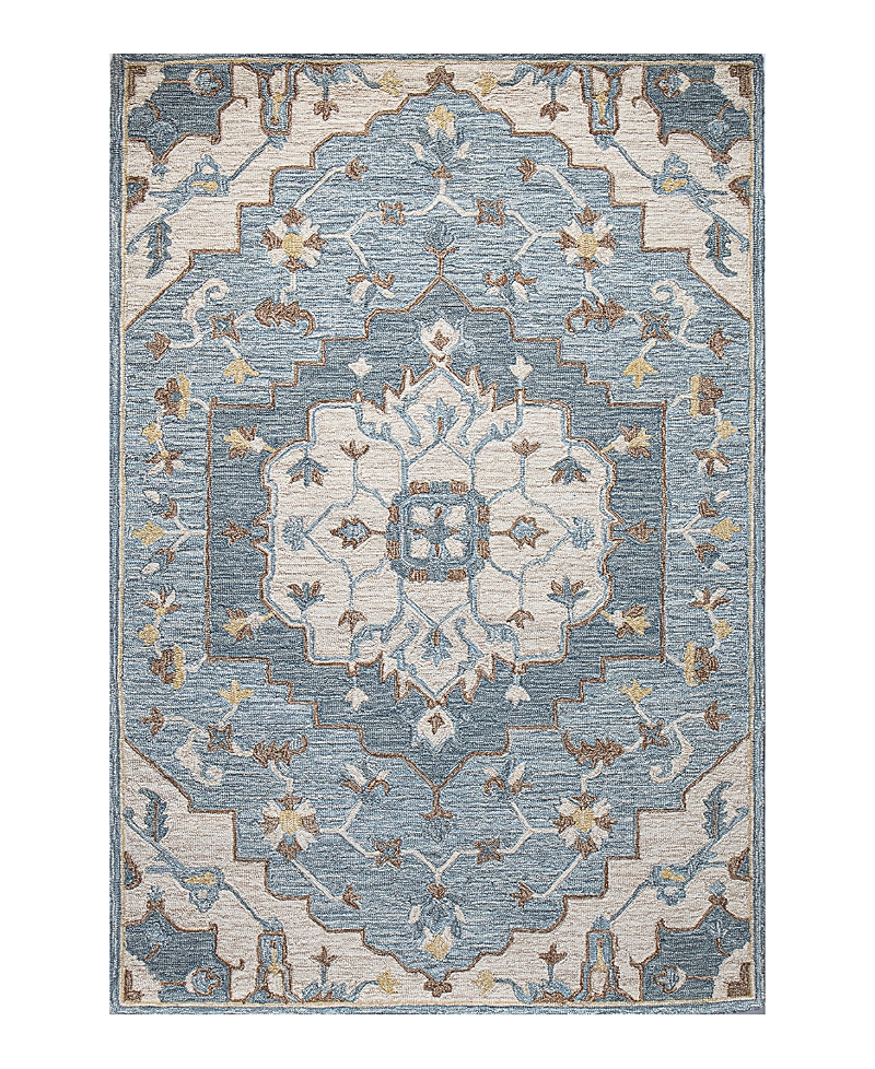 Bashian Valencia Al307 Area Rug, 3'6 X 5'6 In Light/blue