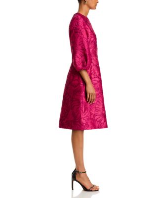 Floral Jacquard Dress