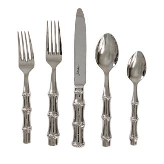 Juliska Bamboo 5 Piece Place Setting, Polished | Needs 12