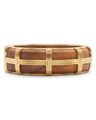 Gaia Teak Bangle Bracelet