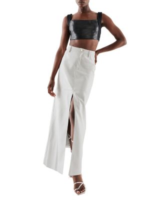 Imogen Recycled Leather Skirt