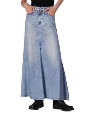 rag & bone - Liquid Miramar Denim Maxi Skirt