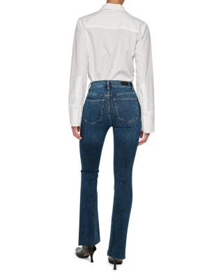 Bridget High Rise Ankle Bootcut Jeans in Seacliff