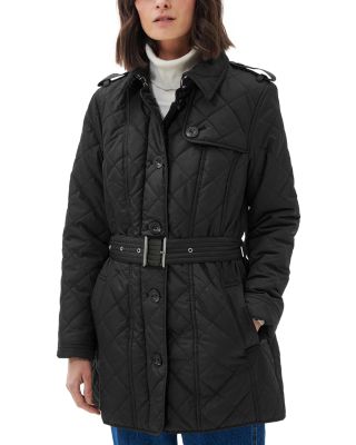 Tummel Box Quilt Trench Jacket