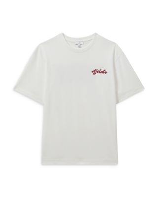 Reiss Sicily Oversized Gelato Crewneck Tee