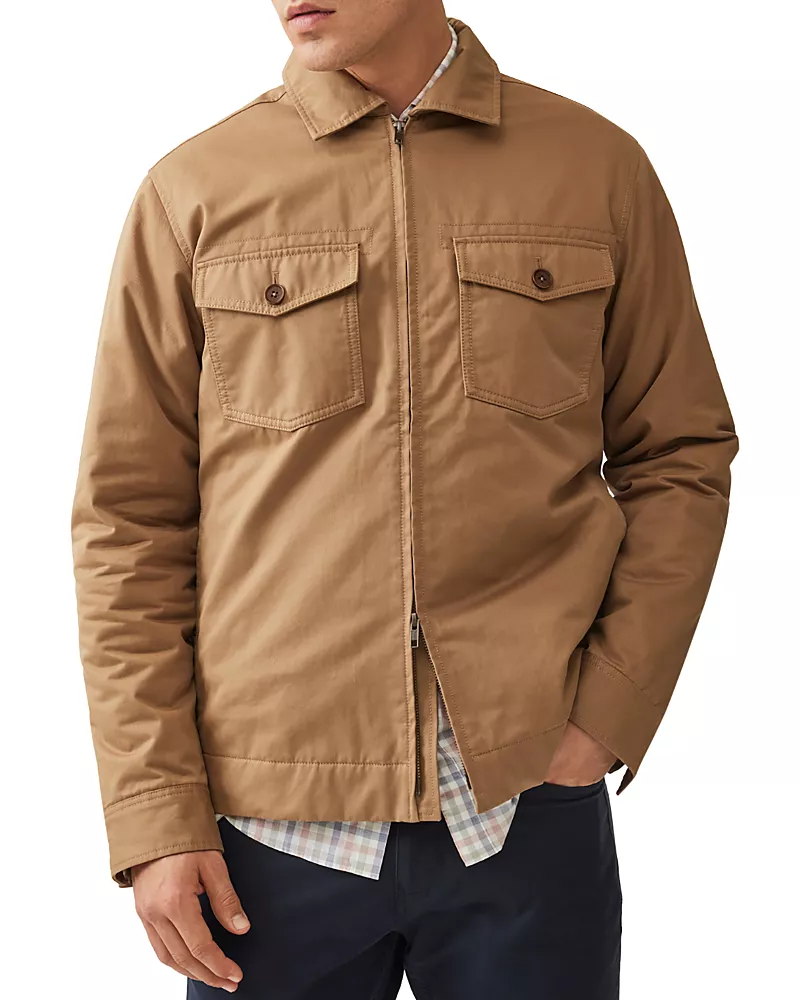 Rodd & Gunn Fordell Premium Zip Front Jacket