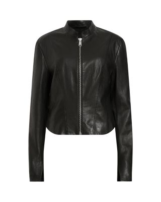 ジャケット・アウター ALLSAINTS leather Jacket AllSaints Leather Jacket - Size 2 UK