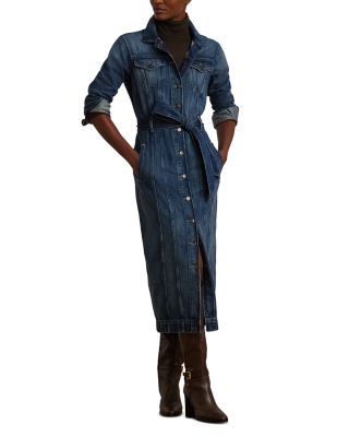 Ralph Lauren - Denim Belted Shirt Dress