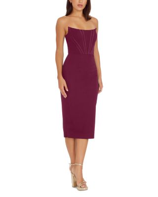 Cosette Corset Strapless Bodycon Dress