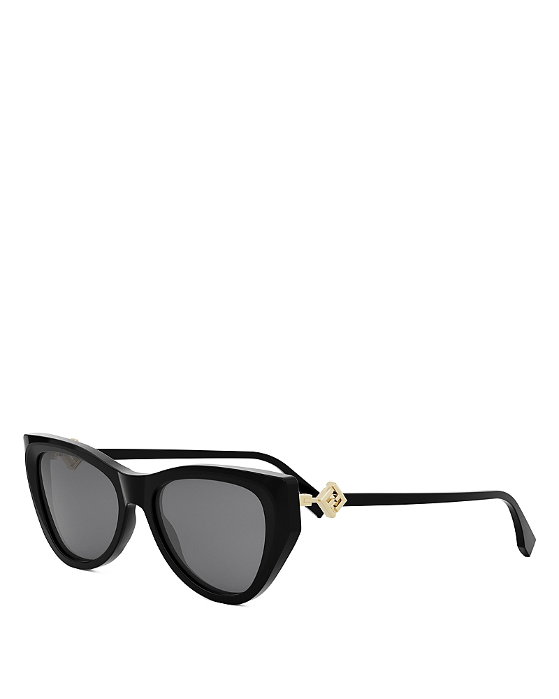 FENDI FF DIAMOND CAT EYE SUNGLASSES, 54MM