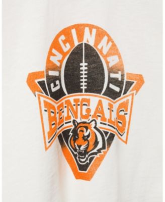 Women's NFL Cincinnati Bengals Mock Neck Crop Tee