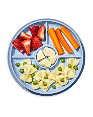 Tot Stick & Stay Suction Divided Plate