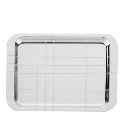 Graphik Silverplated Small Tray, 8" x 6"