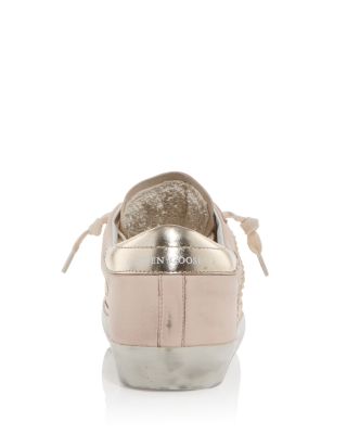 Women's Super-Star Embellished Low Top Sneakers 