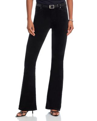 7 For All Mankind - Ali High Waisted Flare Jeans in Black