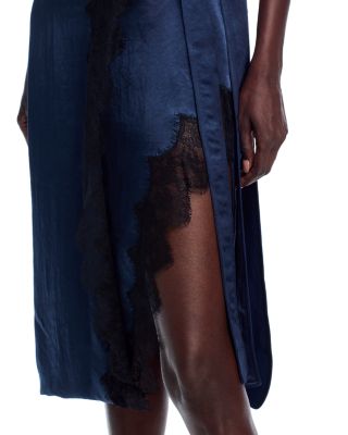 Endless Loop Lace Trim Dress