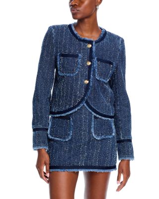 Cinq à Sept - Zanda Boucle Denim Jacket