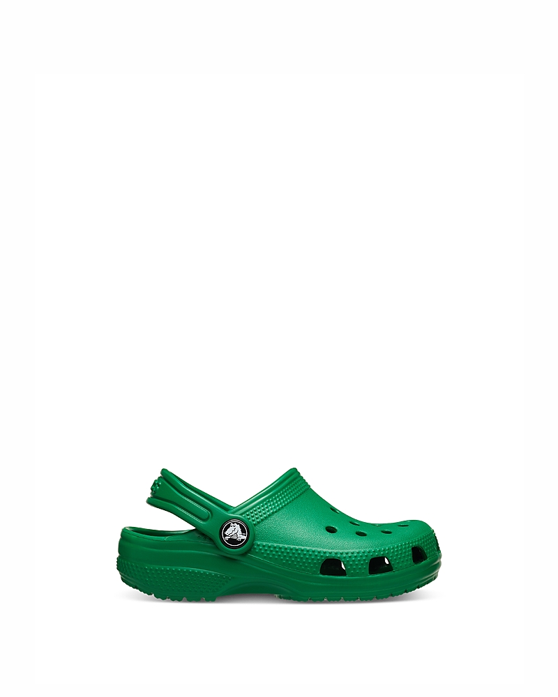 Crocs Boys Classic Clogs In Green Ivy